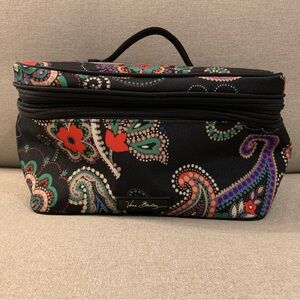 NWT Vera Bradley Lighten Up Brush Up Makeup Organizer Case in Kiev Paisley